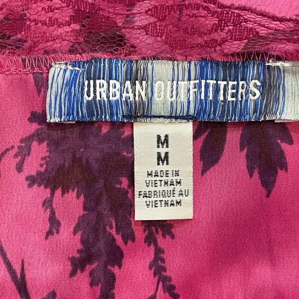 Urban Outfitters Women Floral Slip Dress Romantic Boho Whimsical Medium Festival